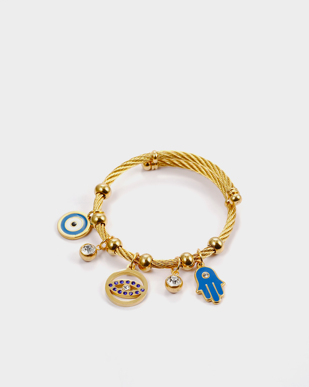 ELLA – Eye of Fatima in Charm Bracelet