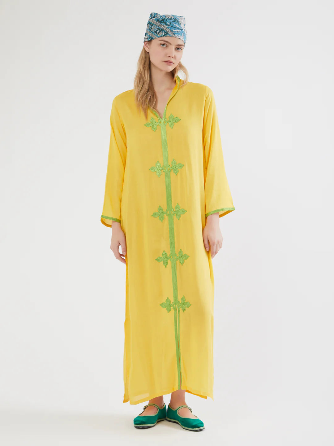 Nayla – Caftan en Soie Marocain