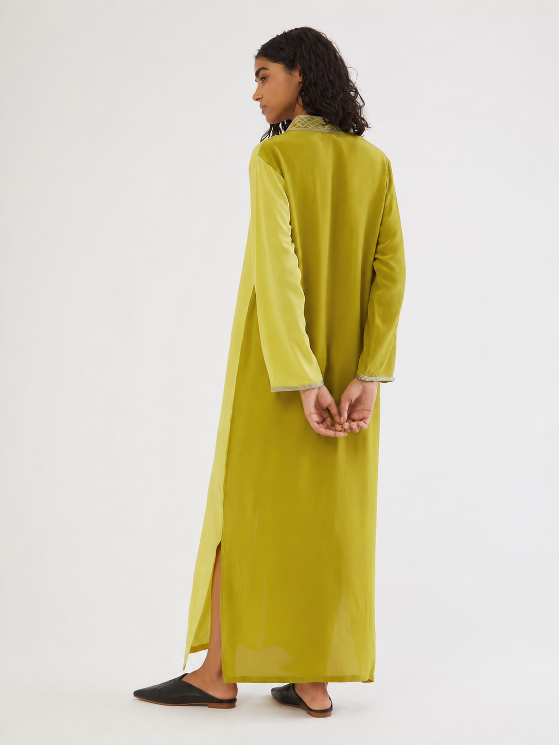 Nayla – Moroccan Silk Kaftan