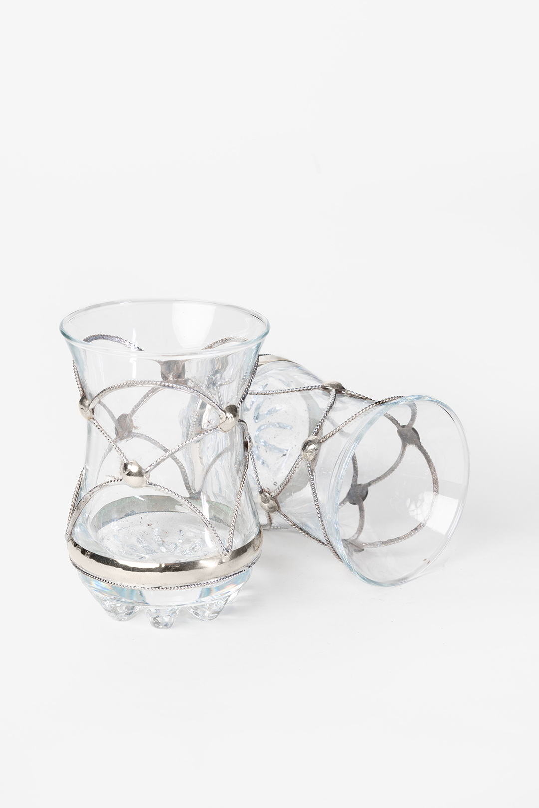 Mimouna Set – 6 Verres Argentés Traditionnels