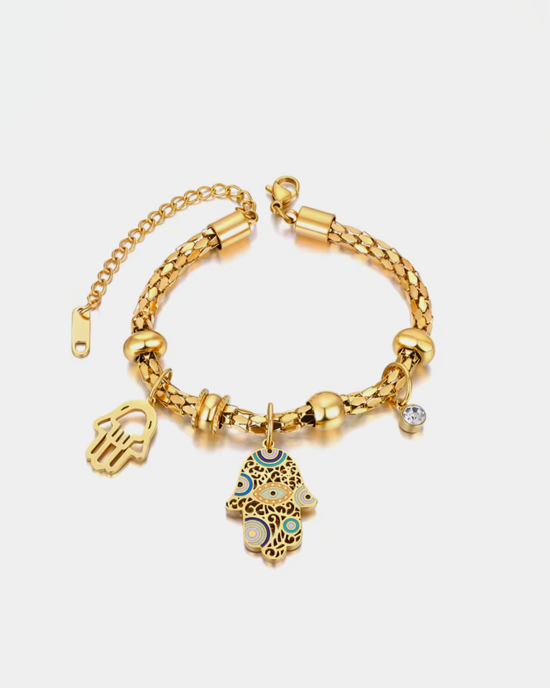 LAYLA – Hand of Fatima in Chic Bracelet