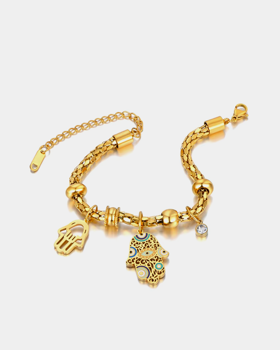 LAYLA – Hand of Fatima in Chic Bracelet