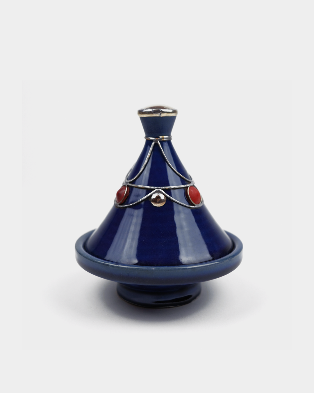 Mini Tajine Chic Orné de Métal