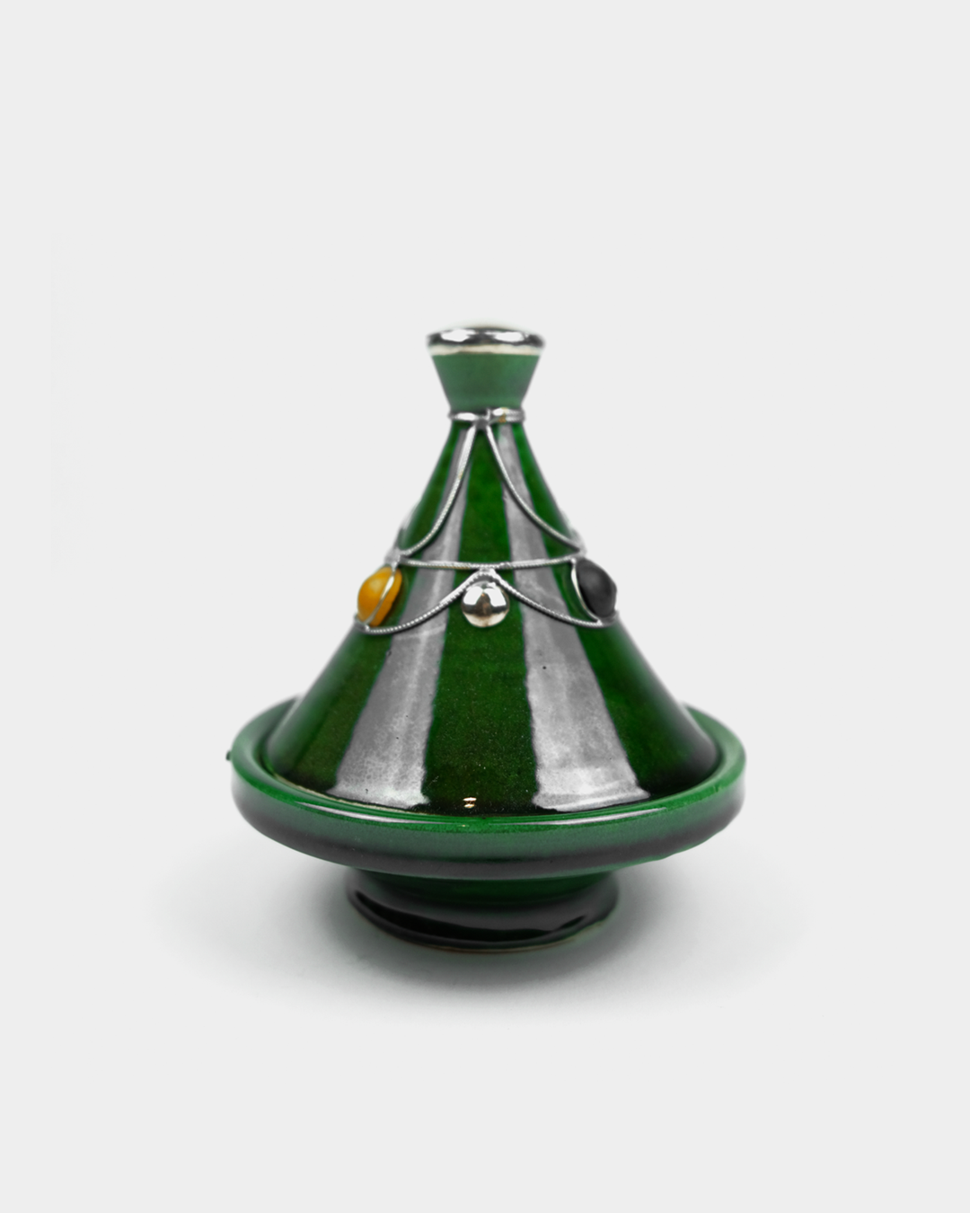 Mini Tajine Chic Orné de Métal