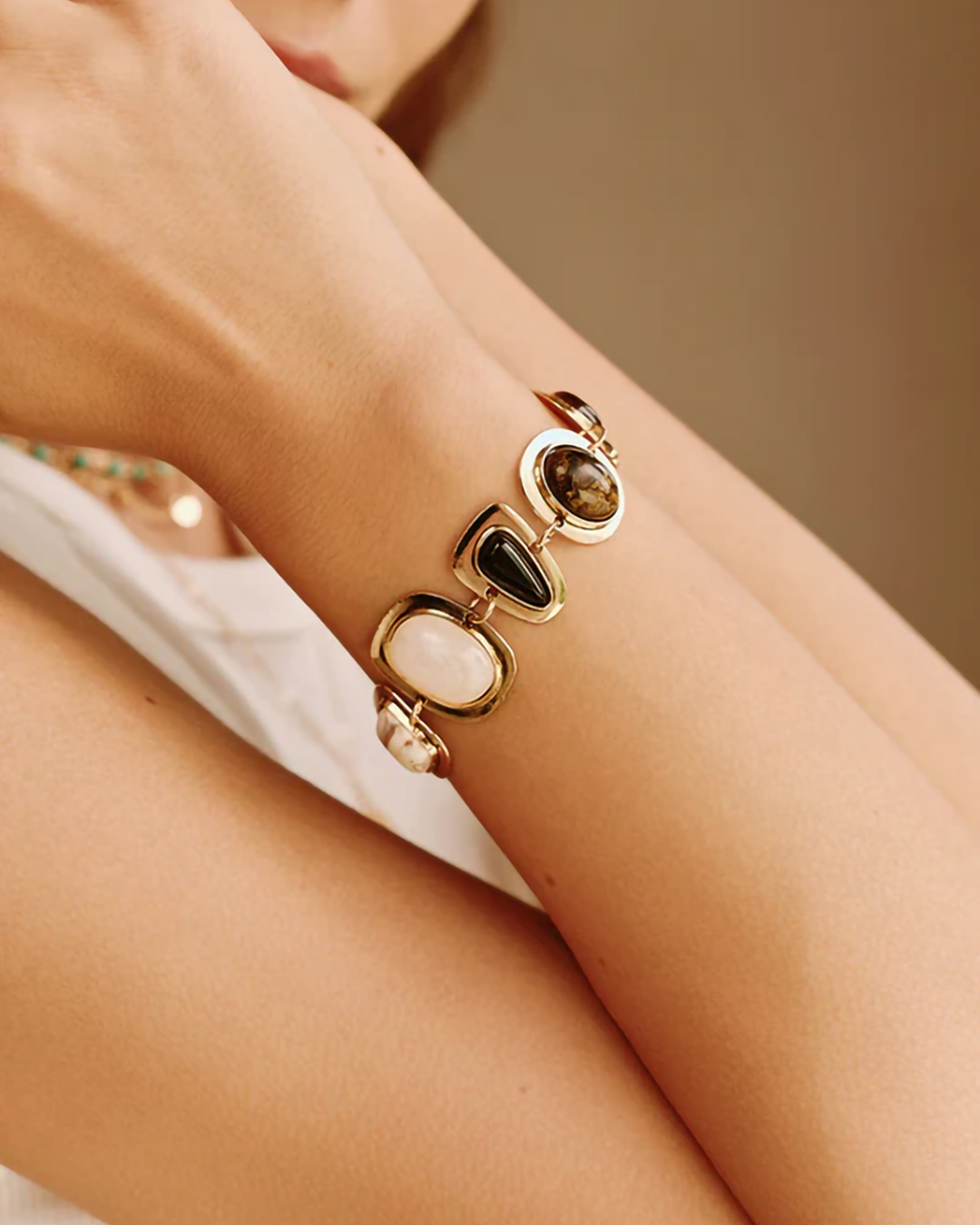 NAEL – Traditional Geometrical Stones Bracelet