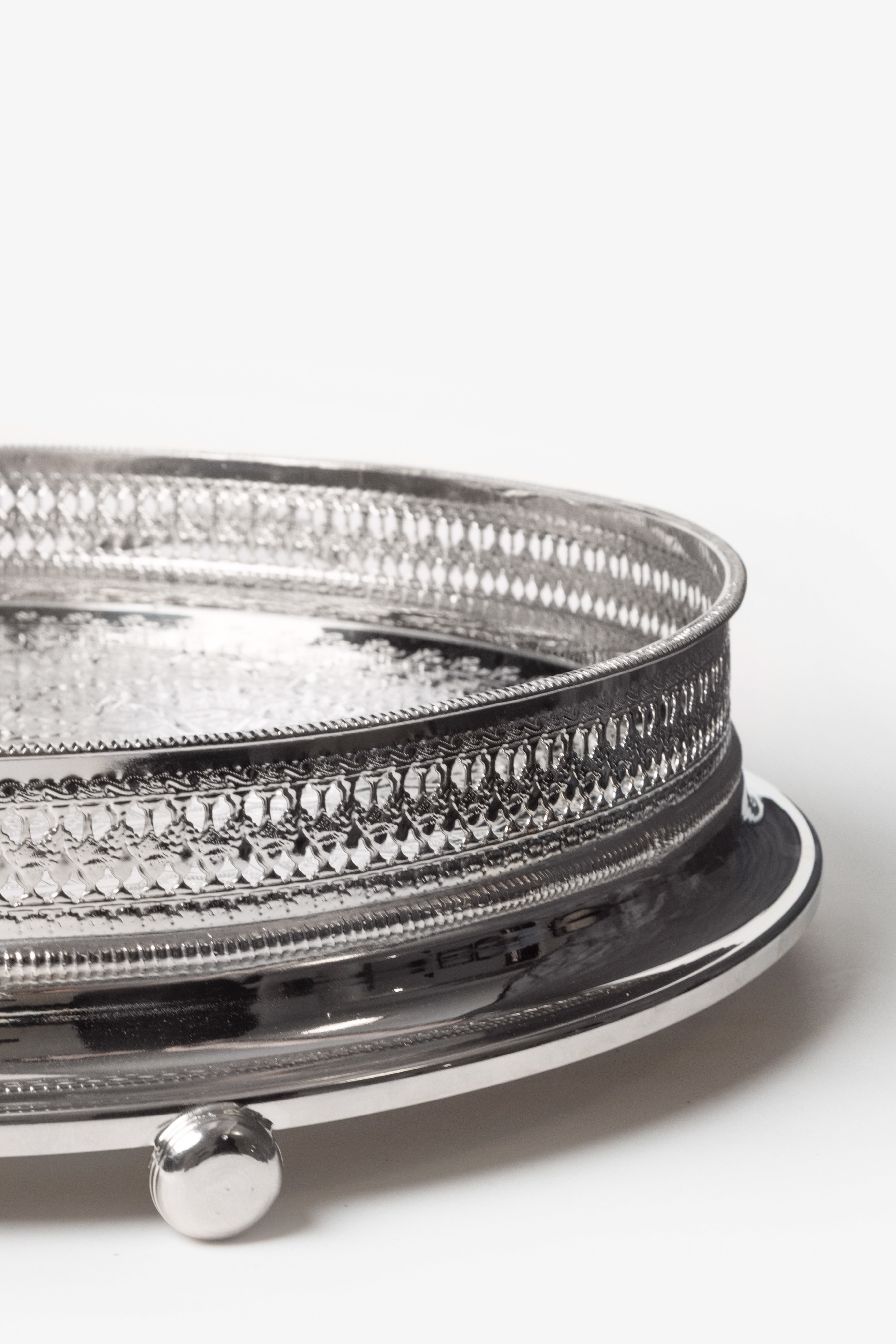 Fayza – Plateau Marocain Deluxe avec Gravures Traditionnelles