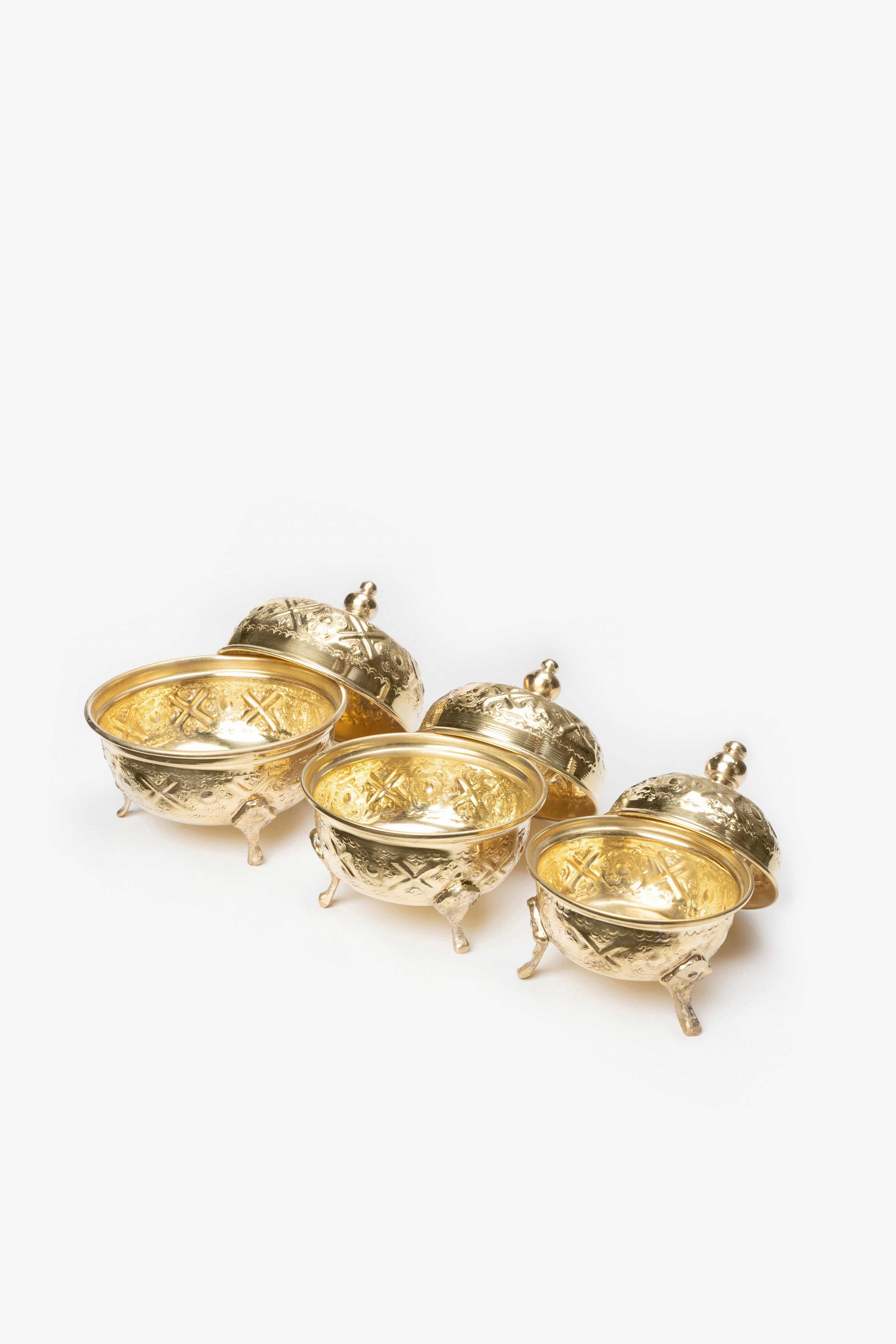 Safya – Moroccan Golden Sugar Bowl