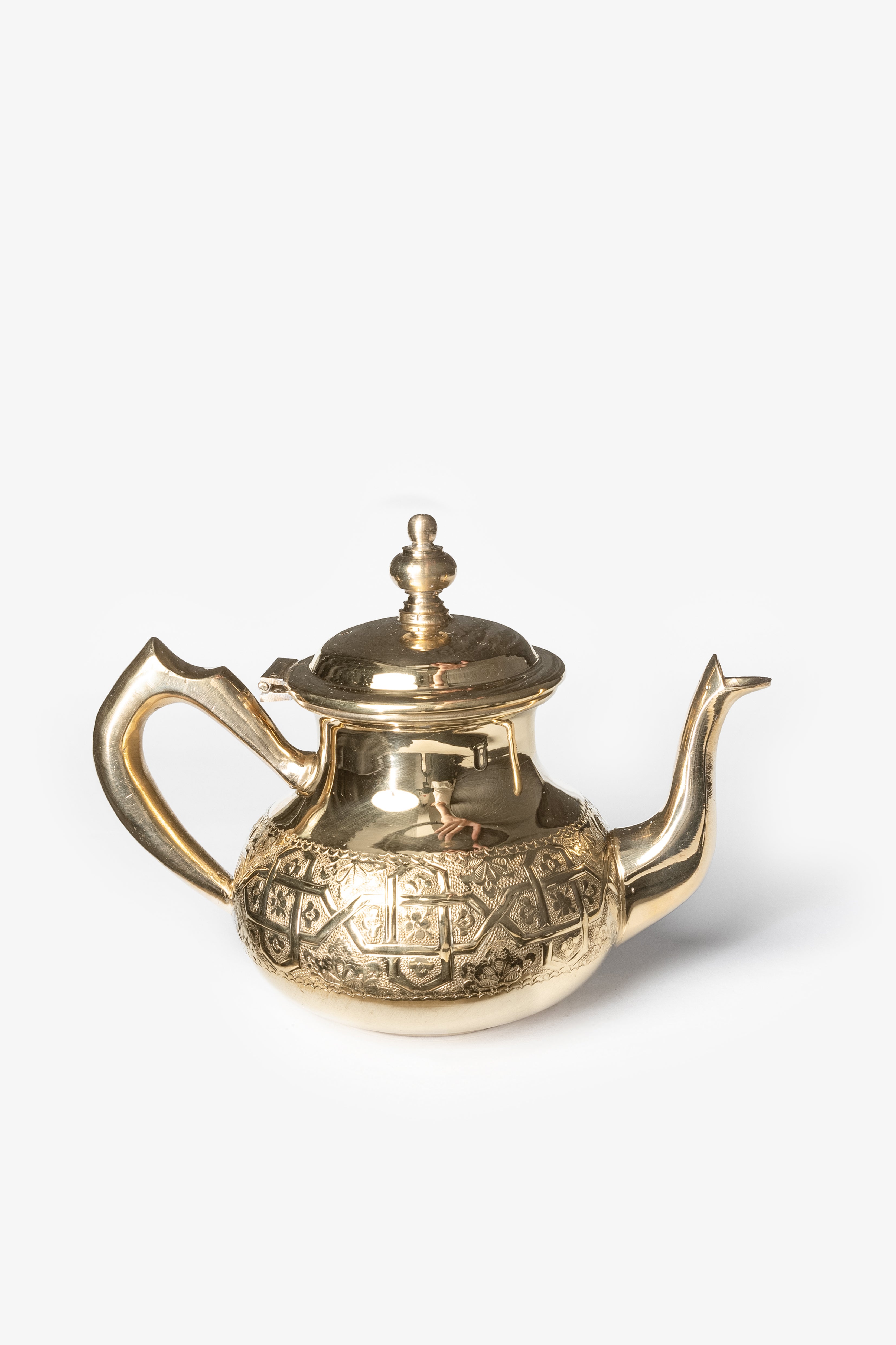 Kaïs – Moroccan Teapot with Traditional Engravings