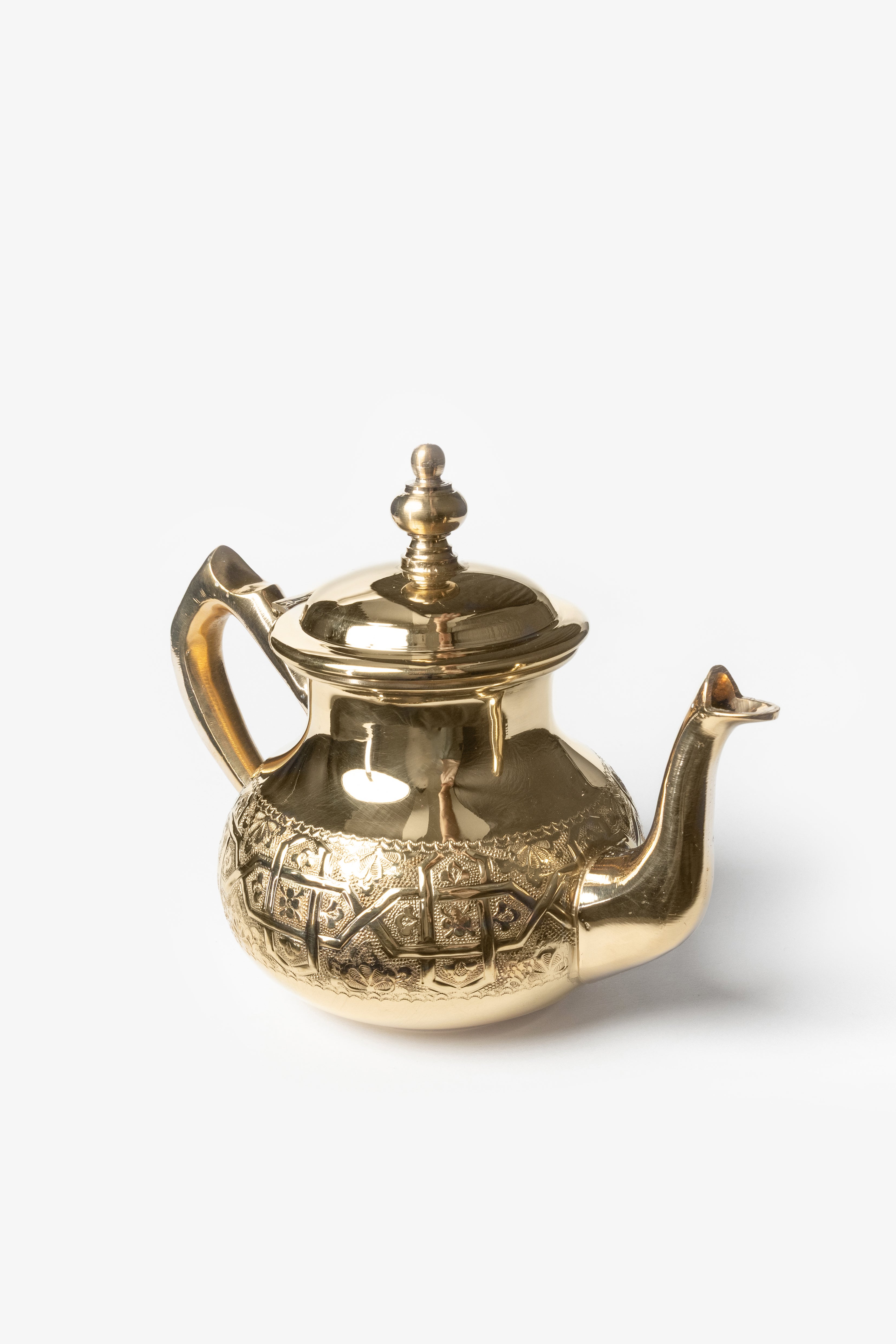 Kaïs – Moroccan Teapot with Traditional Engravings