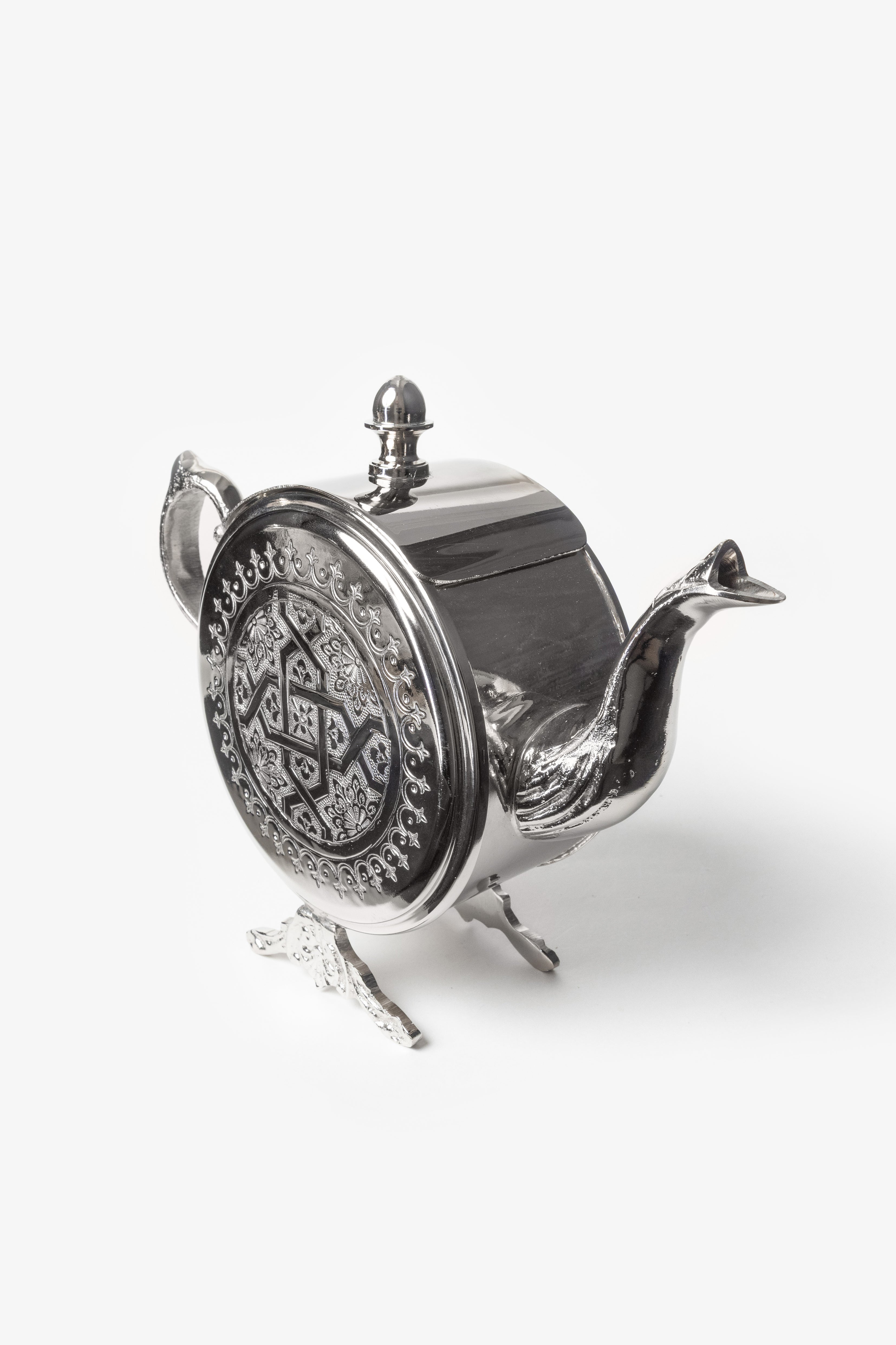 Fezza – Moroccan Legs Teapot with Traditional Sculpture